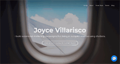 Desktop Screenshot of joycevillarisco.com